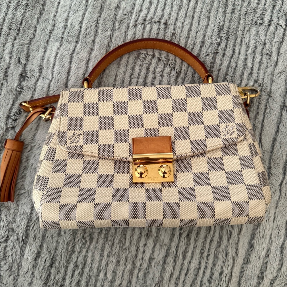 Louis Vuitton Bag Damier Azur Croisette